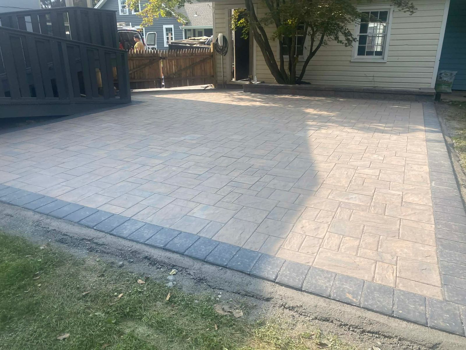 Paver installation